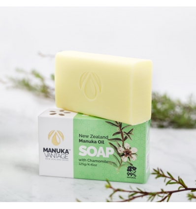 Manuka Vantage New Zealand Manuka Oil Soap with Chamomile - 125g