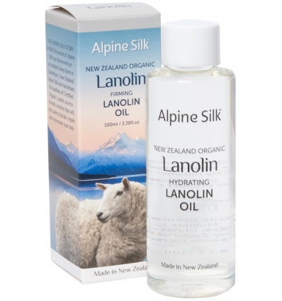 Alpine Silk Organic Lanolin Oil 100ml