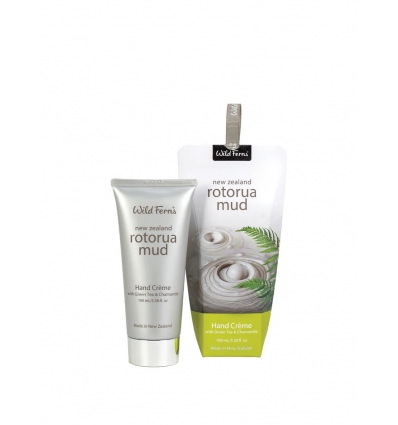 Wild Ferns Rotorua Mud Hand Creme with Green Tea & Chamomile 100g