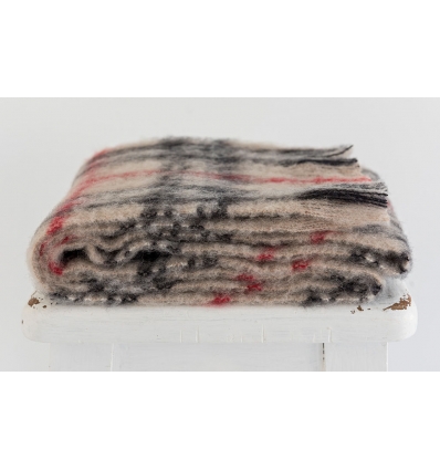 Alpaca Scarf - Fawn Check