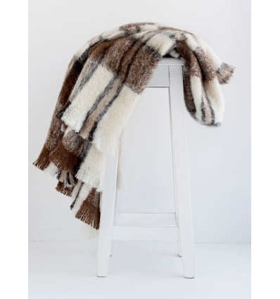 Windermere Alpaca Throw - Apache