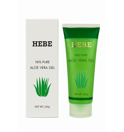 HEBE 98% Pure Aloe Vera Gel, 250g