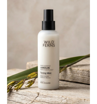 Wild Ferns Lanolin Toning Mist 180ml
