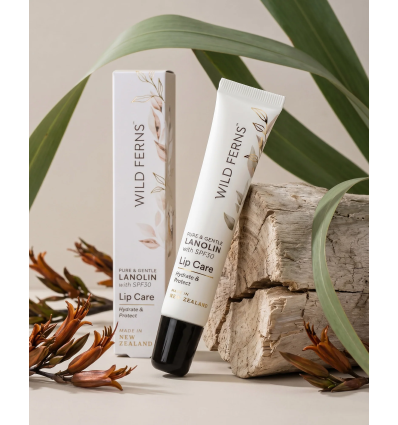 Wild Ferns 綿羊油防曬唇膏 SPF30 15ml