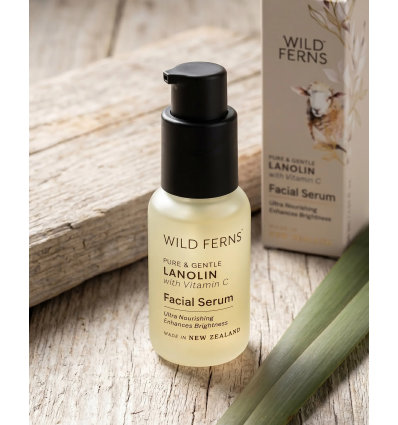 Wild Ferns 綿羊油臉精華液 30ml