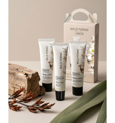 Lanolin Smooth Squad Mini Body Set