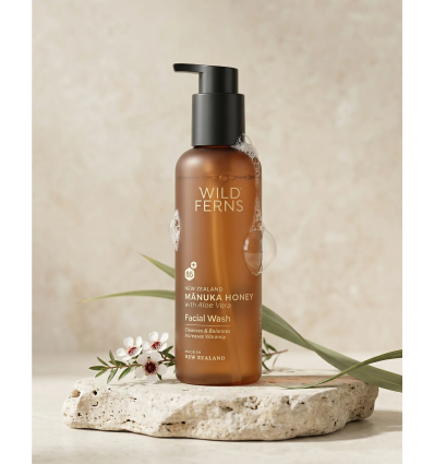 Wild Ferns 麦卢卡蜂蜜洁面乳 180ml
