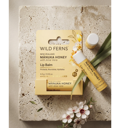 Wild Ferns Mānuka Honey Lip Balm 4.2g