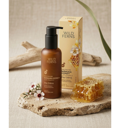 Wild Ferns Mānuka Honey Day Crème 120ml