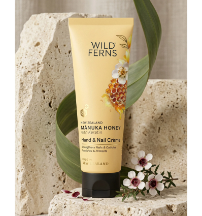Wild Ferns Mānuka Honey Hand & Nail Crème 80ml