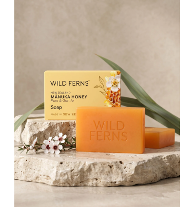 Wild Ferns Mānuka Honey Soap 100g/40g