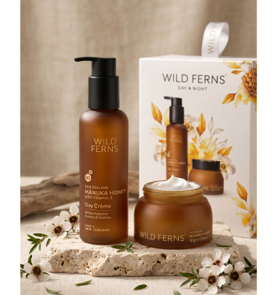 Wild Ferns 麥盧卡蜂蜜日晚霜禮盒