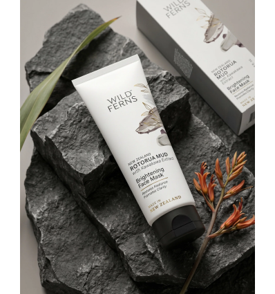 Wild Ferns 羅托魯瓦火山泥亮膚面膜 100ml