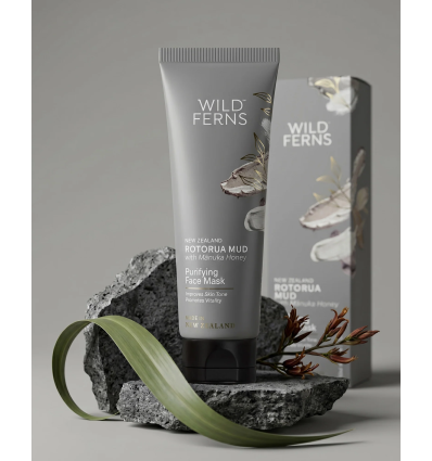 Wild Ferns 羅托魯瓦火山泥淨化面膜 100ml
