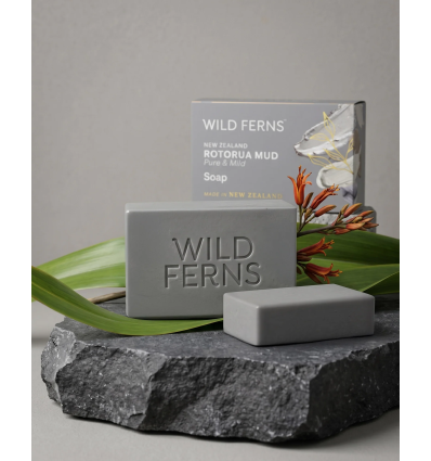 Wild Ferns Rotorua Mud Soap 100g/40g