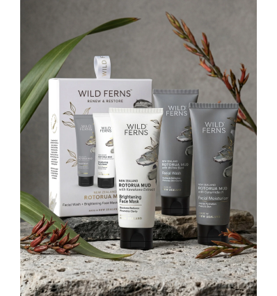 Wild Ferns 羅托魯瓦火山泥煥活修護禮盒