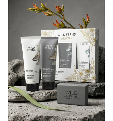 Wild Ferns Rotorua Mud Revive Remix Gift Box