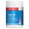 Nutra Life Fish Oil 1500mg Plus Vitamin D 180caps
