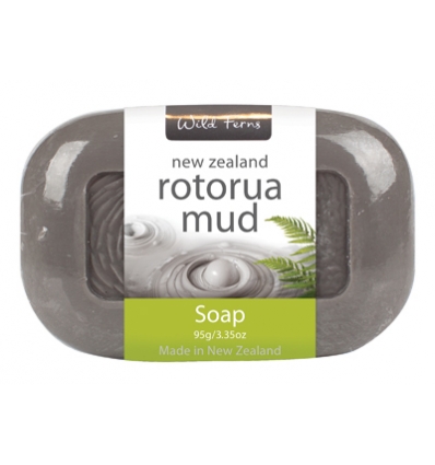 Wild Ferns Rotorua Mud Soap, 95g