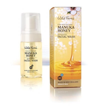 Wild Ferns Manuka Honey Facial Wash, 100ml
