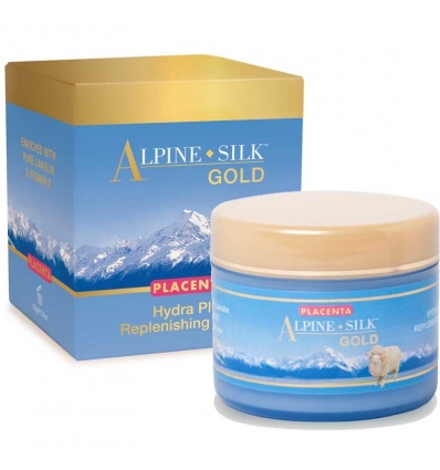 Alpine Silk 胎盤綿羊油面霜, 100g