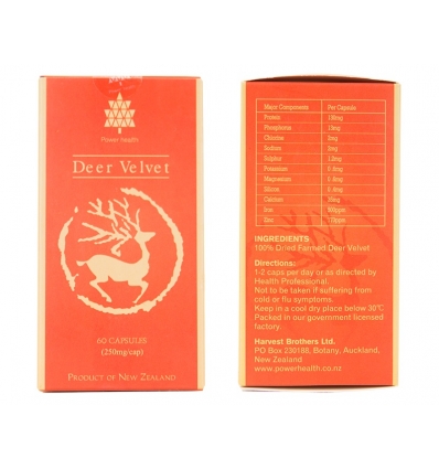 Power Health Deer Velvet, 60's
