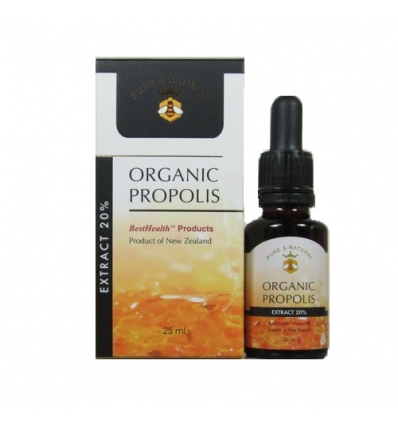 Best Health Organic Propolis Extract 20%, 25ml