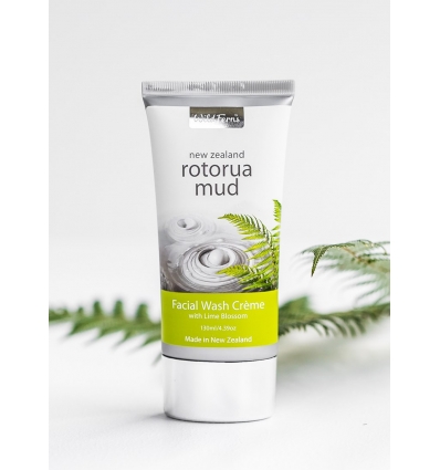 Wild Ferns Rotorua Mud Facial Wash Crème, 130ml